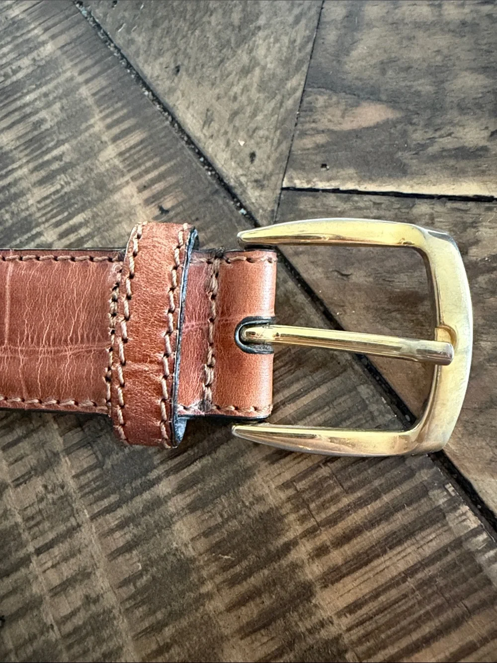 ✨Christian Dior Brown Leather Belt
